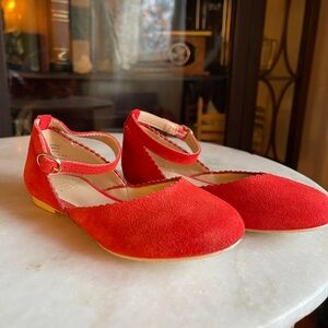 Janie and Jack Red Dress Shoes for Kids